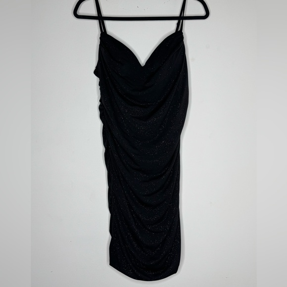 SOLD!!!! Windsor Black Sparkle Mini Dress - Picture 6 of 8